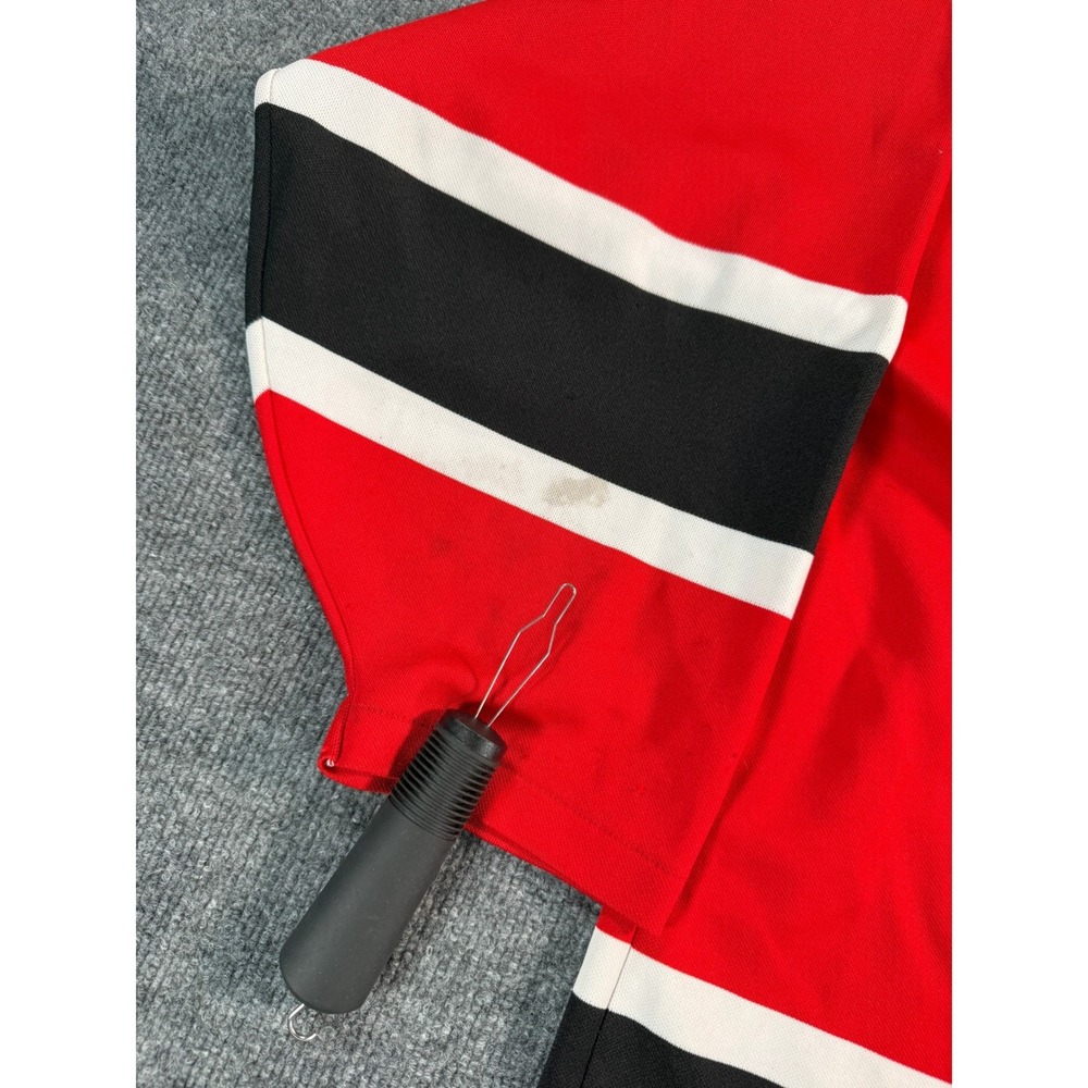 Vintage CCM New Jersey Devils Hockey Jersey Mens XXL Red Blank Logo Throwback - Picture 14 of 16